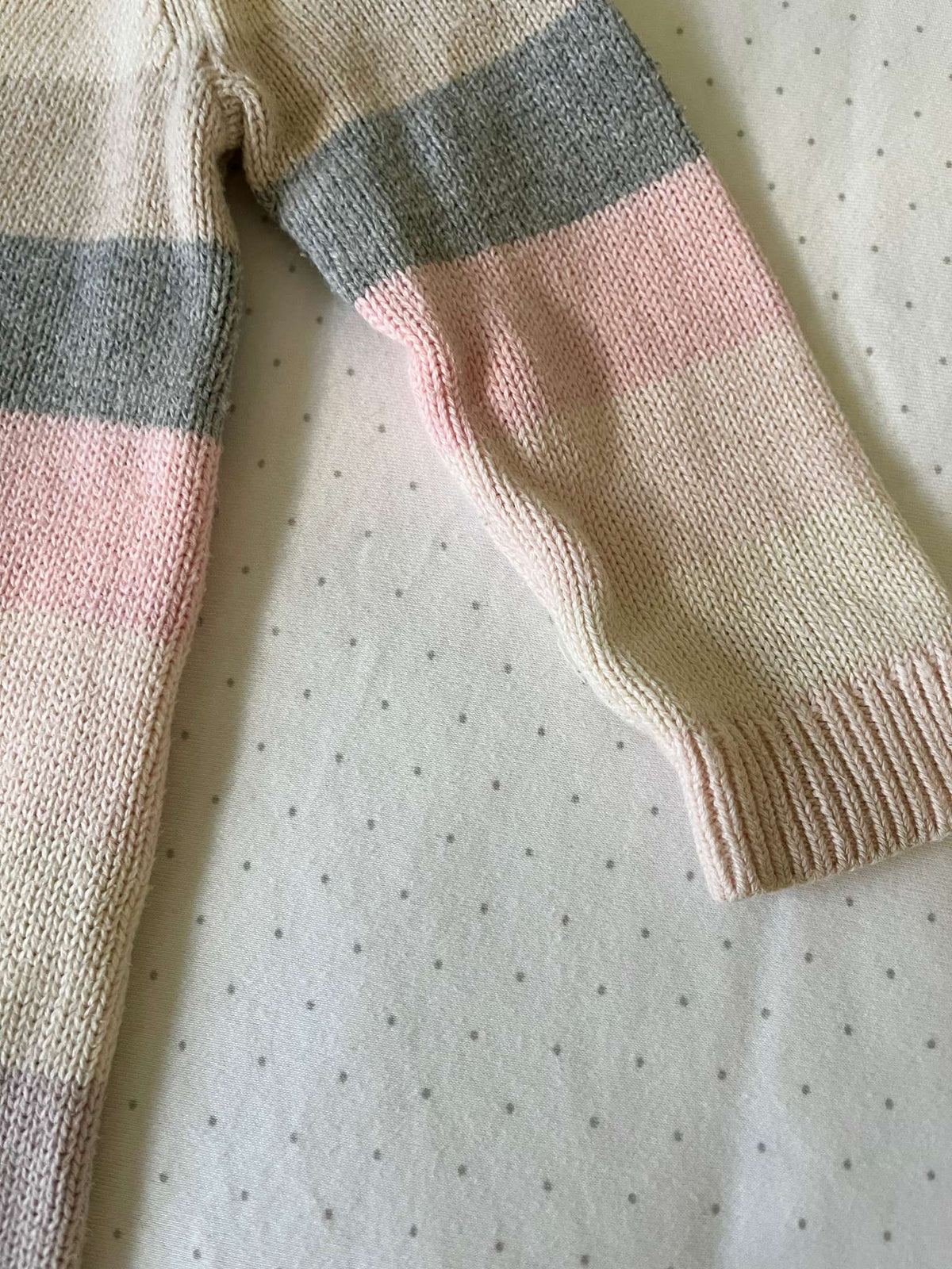 Baby Gap Knit Striped Onesie - Baby Girl 6-12 months, Kids 12 Month (9-12M)