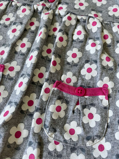Carter's One Piece Floral Jumper with Pockets - Baby Girl 12 months, Kids 12 Month (9-12M)
