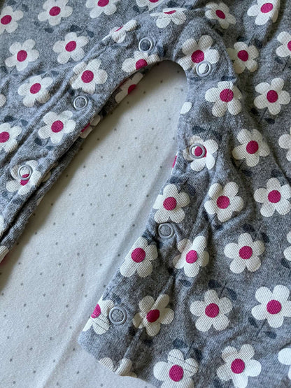 Carter's One Piece Floral Jumper with Pockets - Baby Girl 12 months, Kids 12 Month (9-12M)