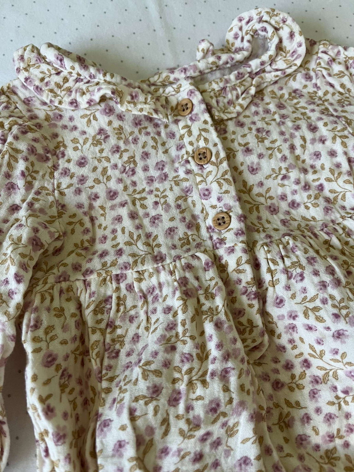 Little Planet by Carter's Two Piece Floral Organic Cotton Outfit - Baby Girl 9 months, Kids 9 Month (6-9M)