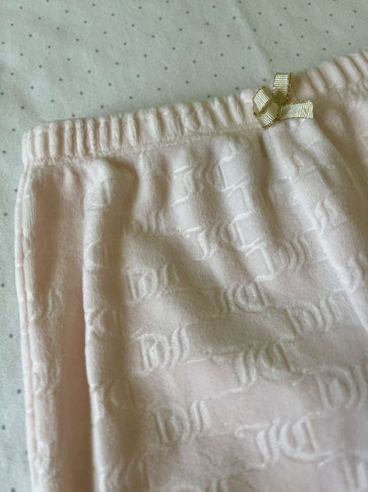 Juicy Couture Two Piece Velour Pink Sweatsuit - Baby Girl 6-9 months, Kids 9 Month (6-9M)
