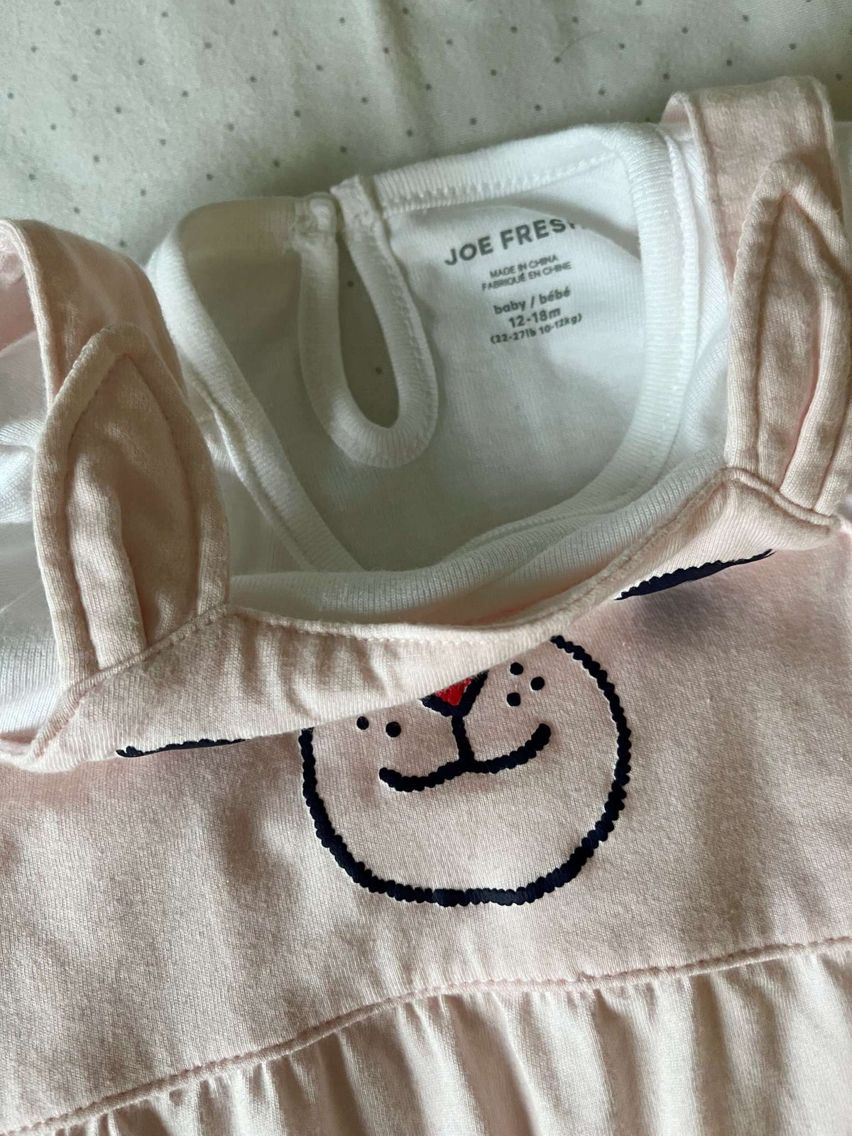 Joe Fresh Two Piece Bunny Jumper - Baby Girl 12-18 months NWOT, Kids 18 Month (12-18M)