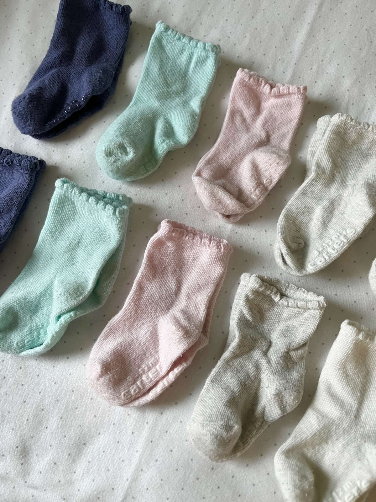 Carter's Set of 10 Baby Socks - 3-12 months
