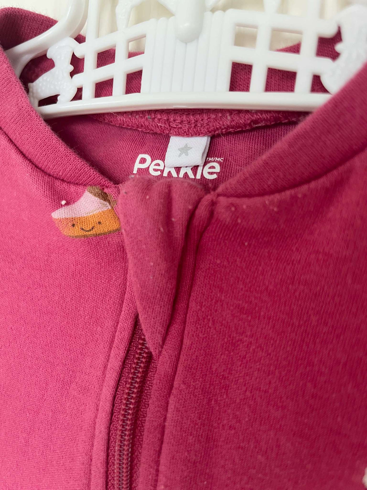 Pekkle Pumpkin Spice Onesie Pajama - Baby Girl 12 months, Kids 12 Month (9-12M)
