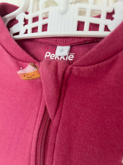 Pekkle Pumpkin Spice Onesie Pajama - Baby Girl 12 months, Kids 12 Month (9-12M)
