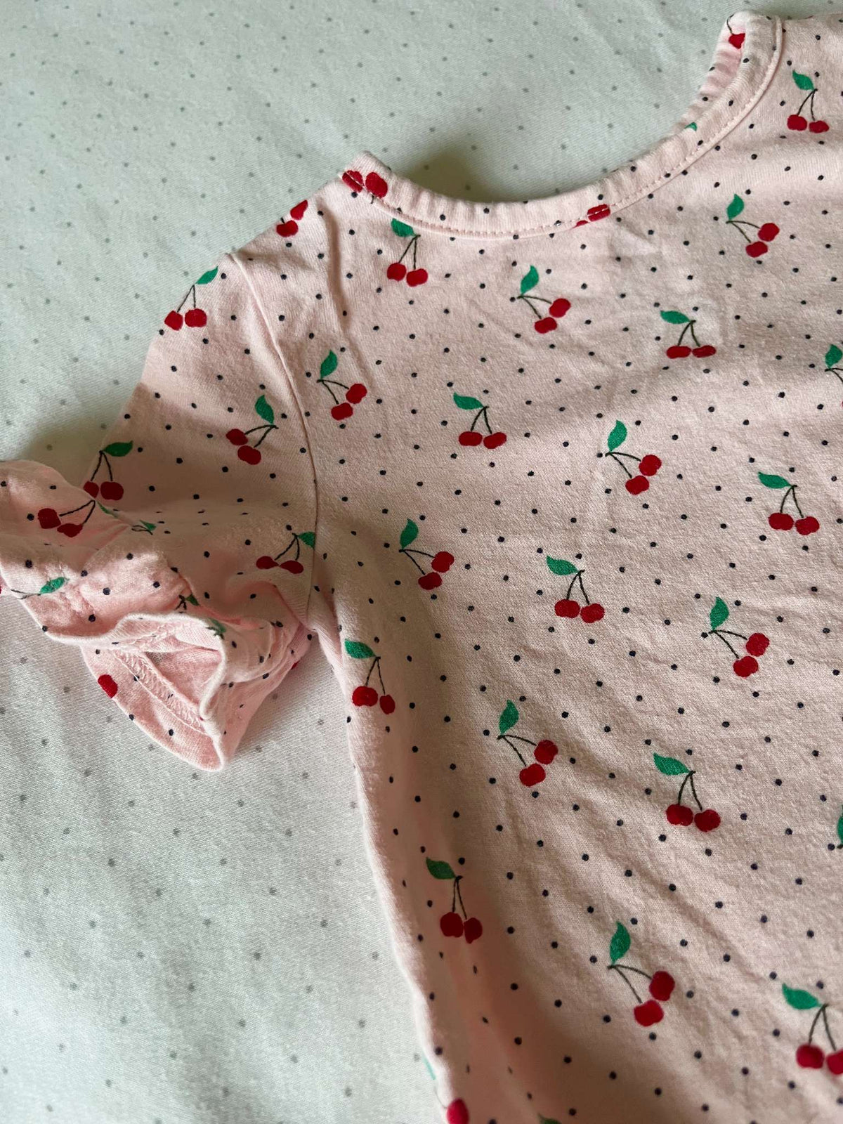Baby Gap Pink Cherry Tee - Baby Girl 3-6 months, Kids 6 Month (3-6M)