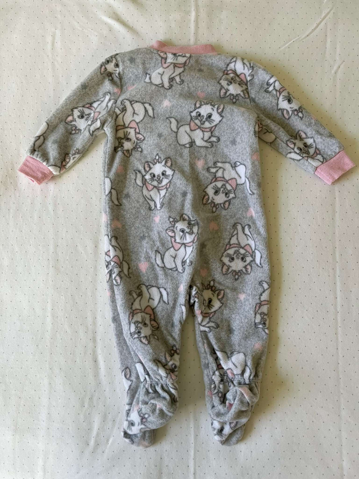 Disney Baby Aristocats Fleece Onesie - Baby Girl 3-6 months, Kids 6 Month (3-6M)