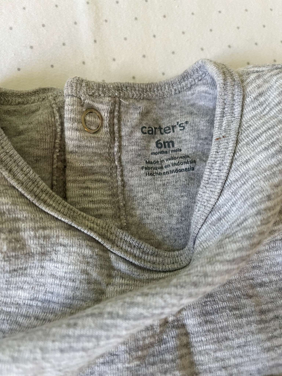 Carter's One Piece Bunny Outfit - 6 Months, Kids 6 Month (3-6M)