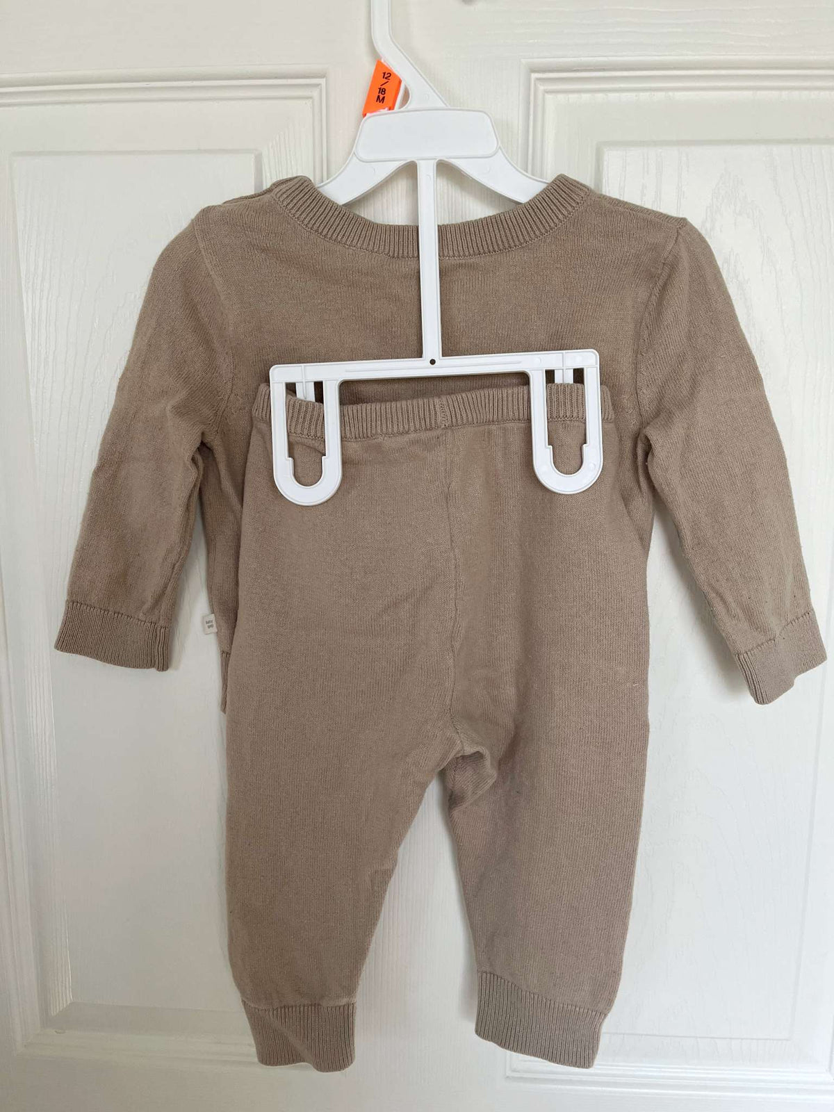 Baby Gap Knit Sheep Two Piece Outfit - Baby Girl 6-12 months, Kids 12 Month (9-12M)