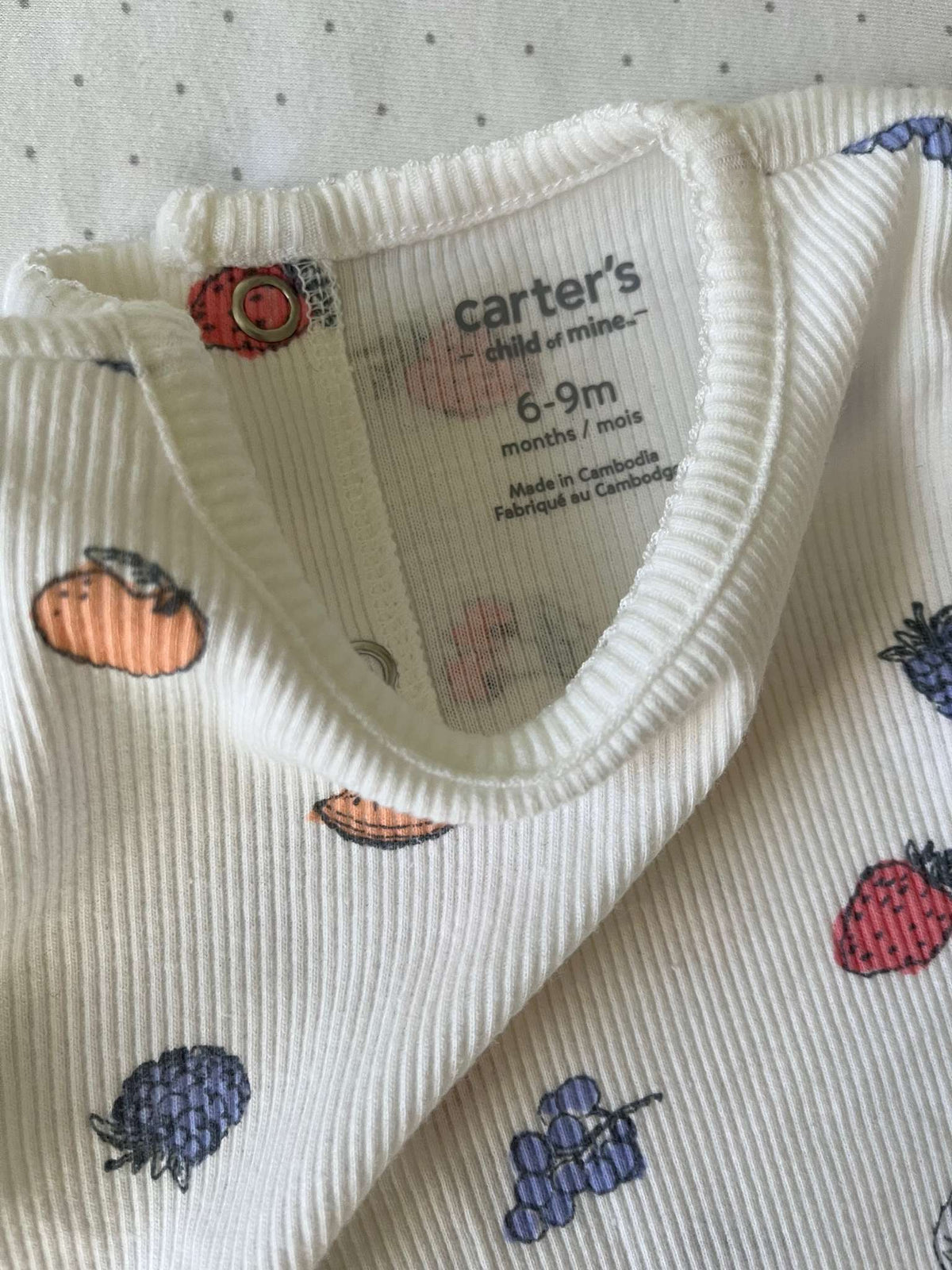 Carter's Twin Set Matching Outfits - Baby Girls 0-3 months and 6-9 months, Kids 9 Month (6-9M)