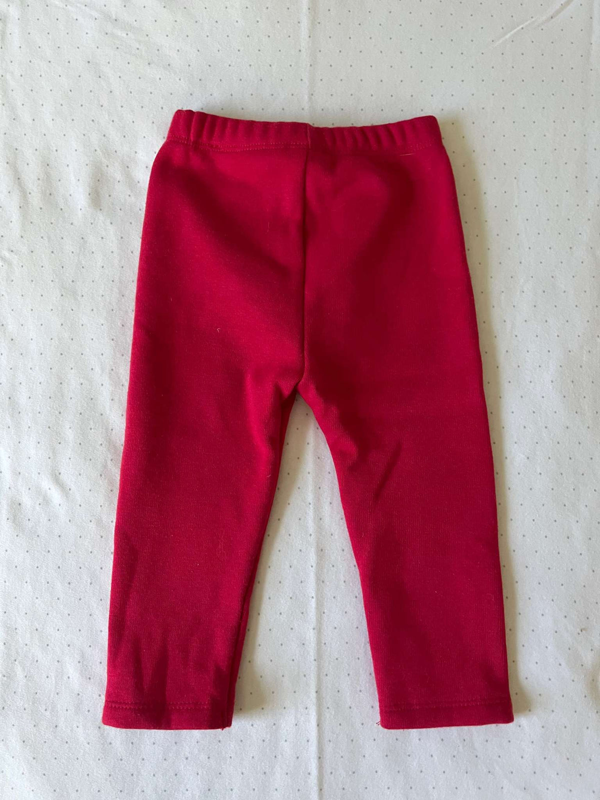 Old Navy Red Heart Fleece Lined Pants - 12-18 months, Kids 12 Month (9-12M)