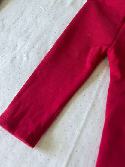 Old Navy Red Heart Fleece Lined Pants - 12-18 months, Kids 12 Month (9-12M)