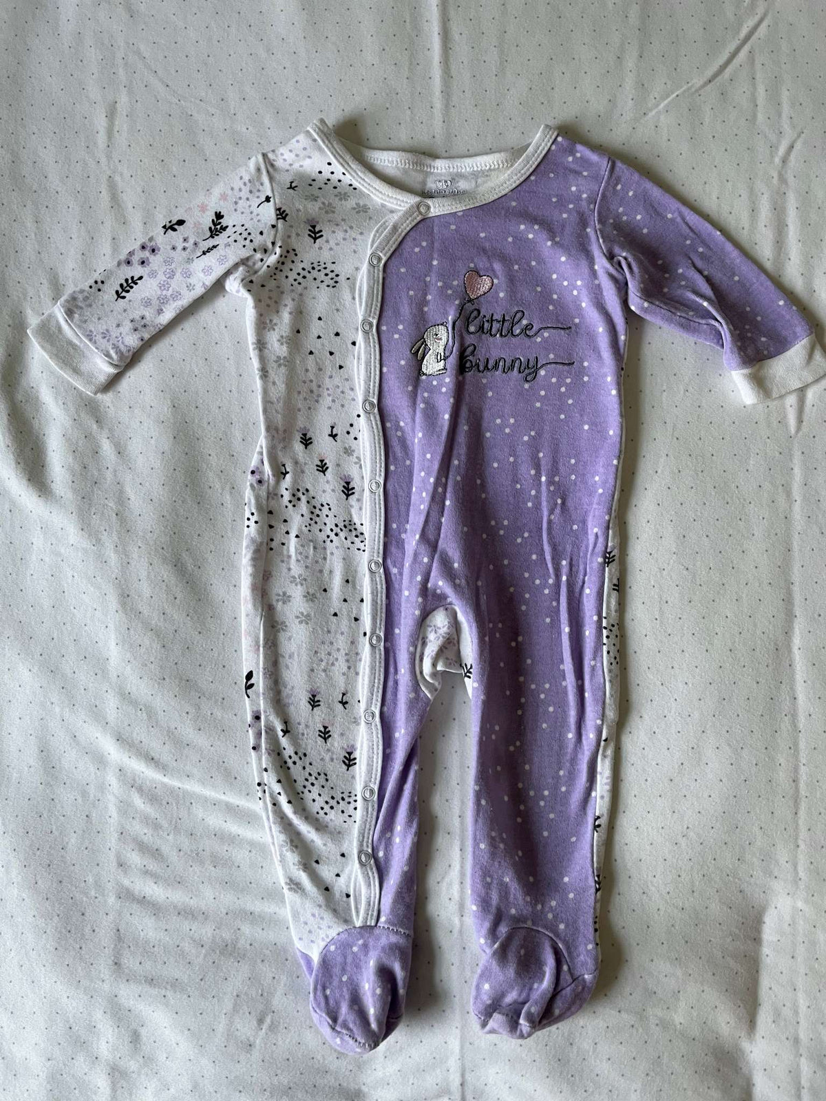 Koala Baby Little Bunny Onesie Pajamas - Baby Girl 3-6 months, Kids 6 Month (3-6M)