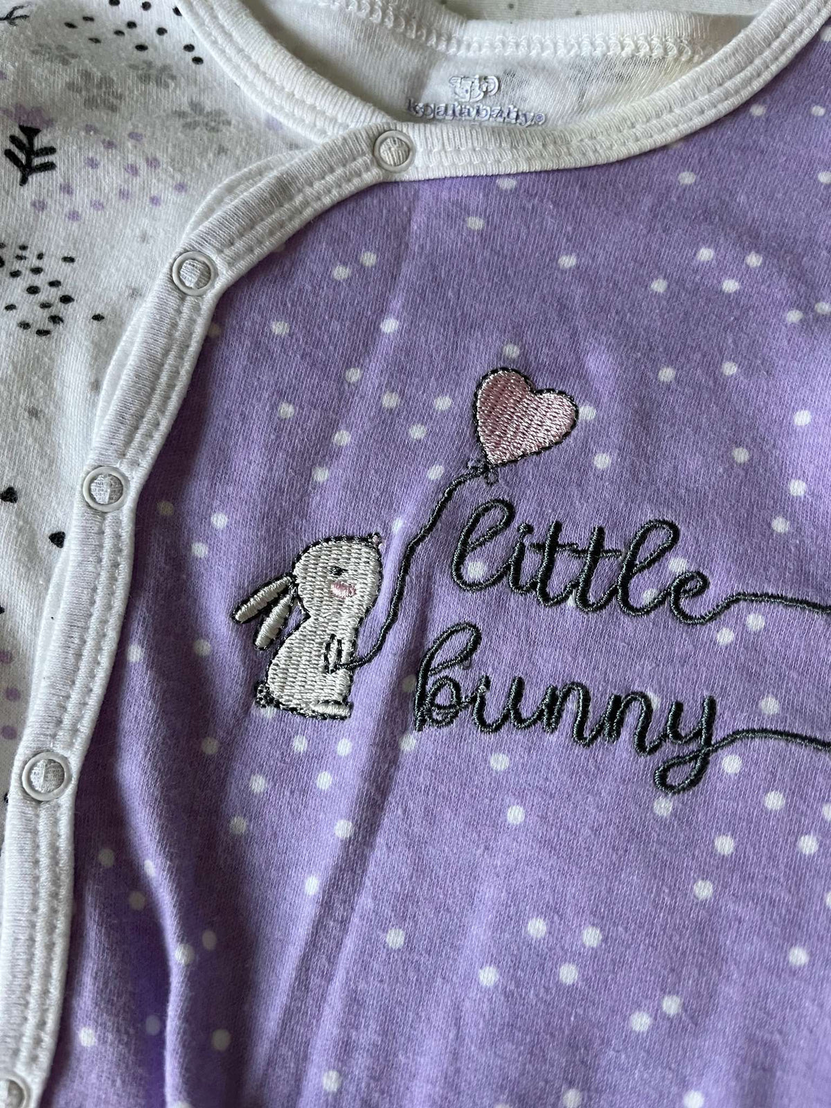 Koala Baby Little Bunny Onesie Pajamas - Baby Girl 3-6 months, Kids 6 Month (3-6M)