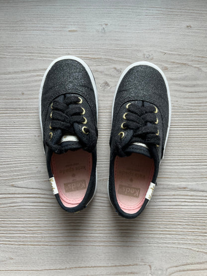 Keds for Kate Spade, black, shoes, size 6T, Shoes 6.5 (Walkers:12-24 mth)
