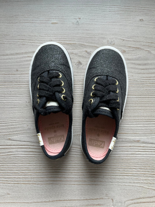 Keds for Kate Spade, black, shoes, size 6T, Shoes 6.5 (Walkers:12-24 mth)