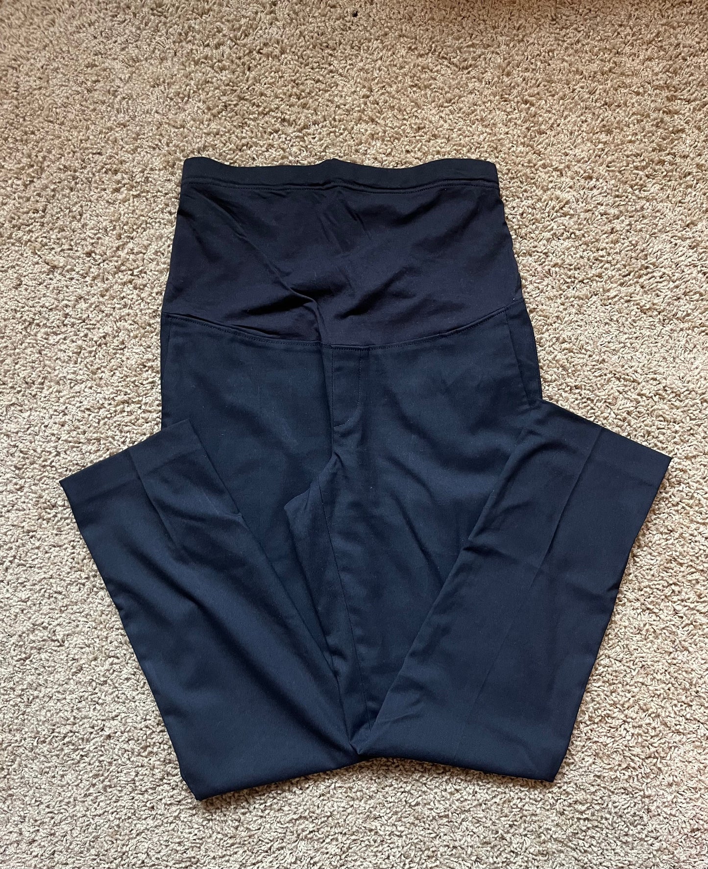Uniqlo, Black, Maternity Dress Pants, XS, Maternity XS (0-2)