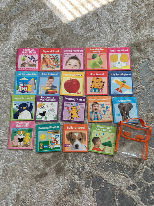 19 softcover educational books great for preschool and kindergarten