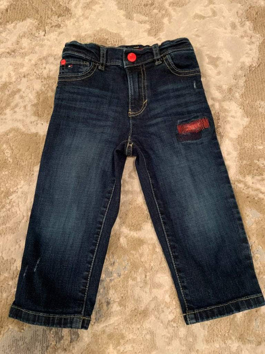 Tommy Hilfiger Size 18m dark wash jeans, Kids 18 Month (12-18M)