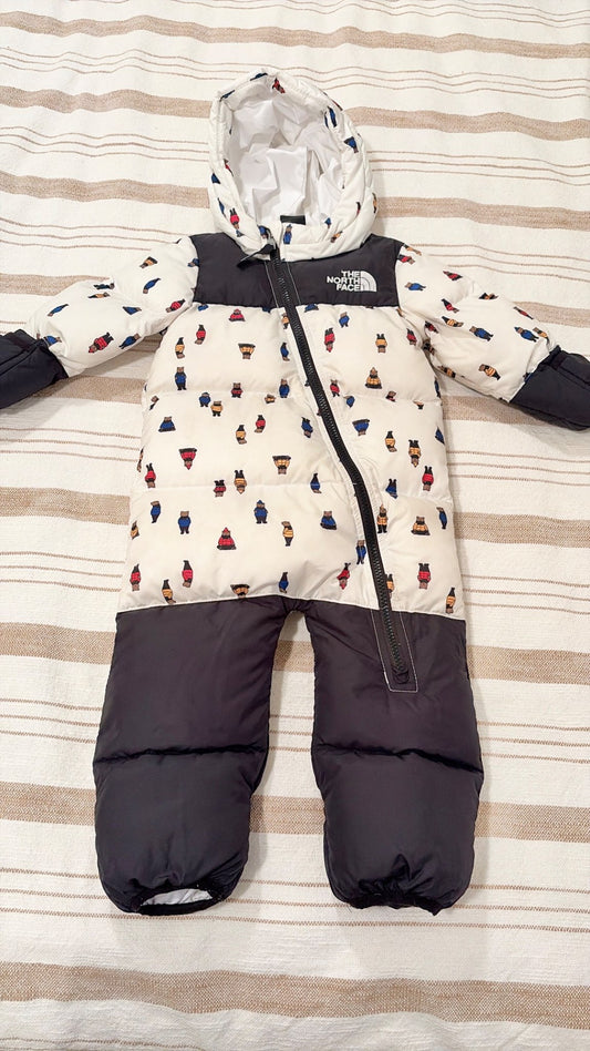 The North Face teddy bear 12-18m snowsuit , Kids 18 Month (12-18M)