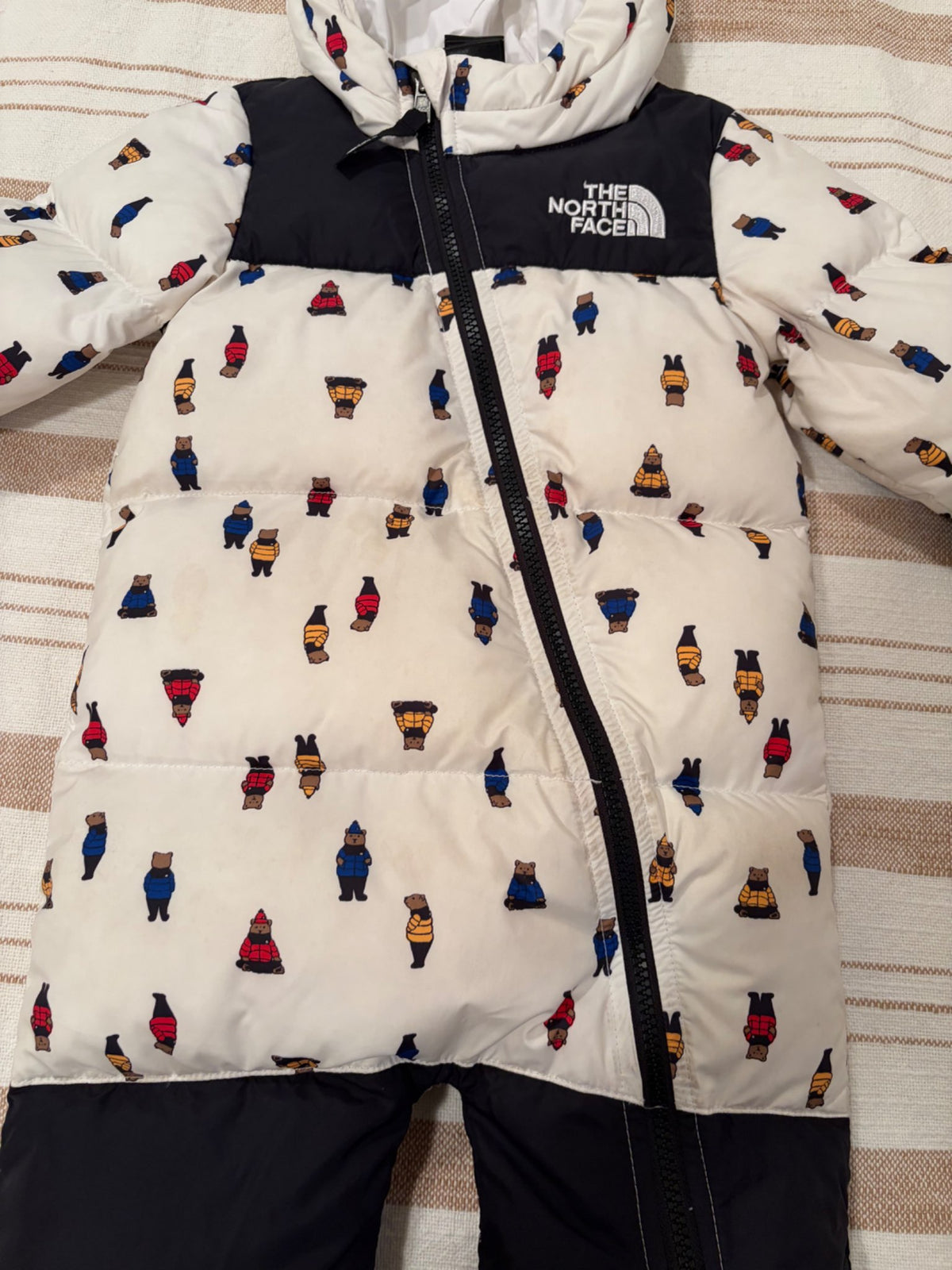 The North Face teddy bear 12-18m snowsuit , Kids 18 Month (12-18M)