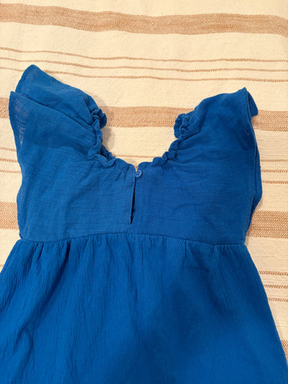 Zara girls royal blue dress , Kids 3T