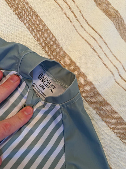 Striped long sleeve swimsuit , Kids 12 Month (9-12M)