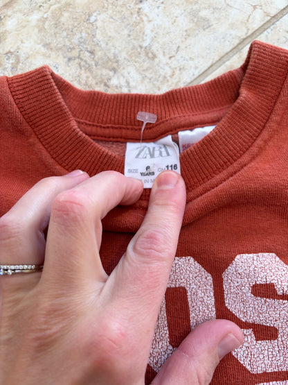 Zara Los Angeles crewneck , Kids 6/6X