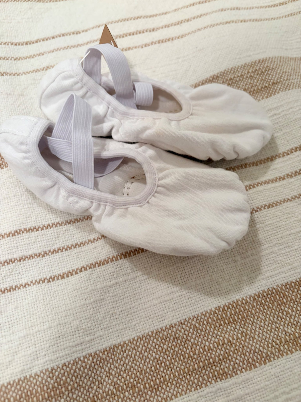 Ballet slippers (barely worn) , Shoes 7 (Walkers:12-24 mth)