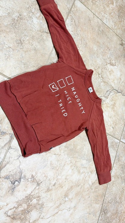 Little and Lively Christmas List Crewneck, Kids 24 Month (18-24M)