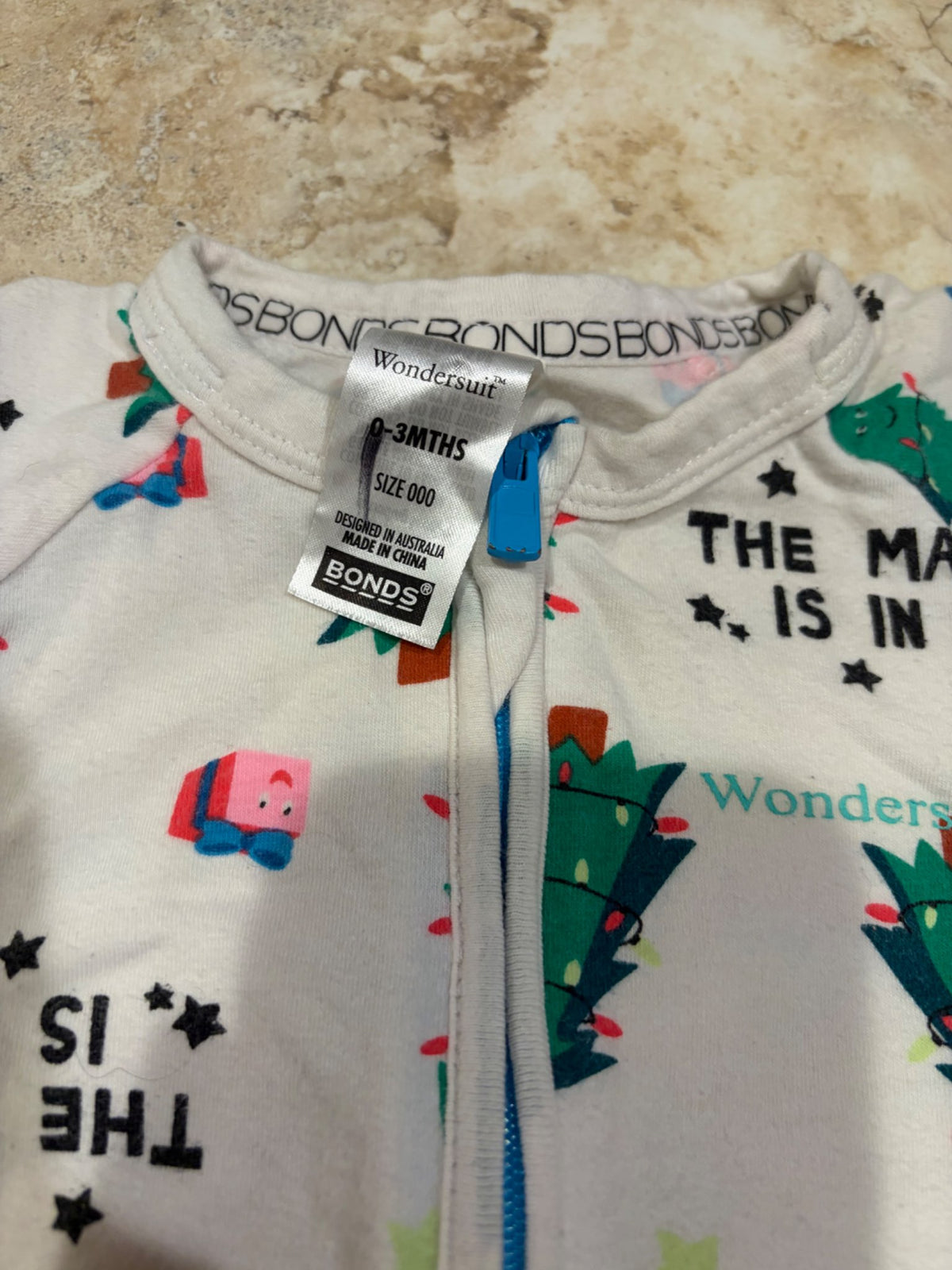 Bonds Christmas sleeper, Kids 3 Month (0-3M)