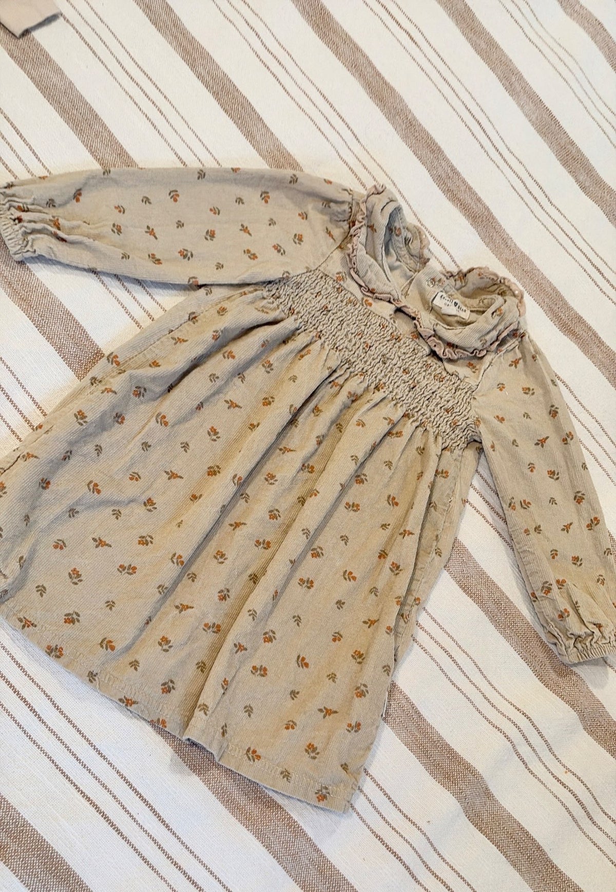 Rabbit + Bear organic dress, Kids 3T