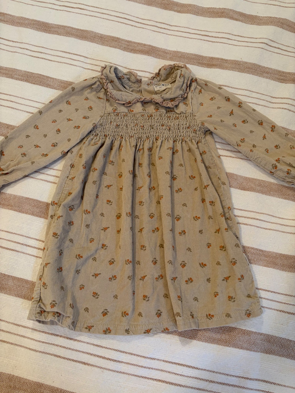 Rabbit + Bear organic dress, Kids 3T
