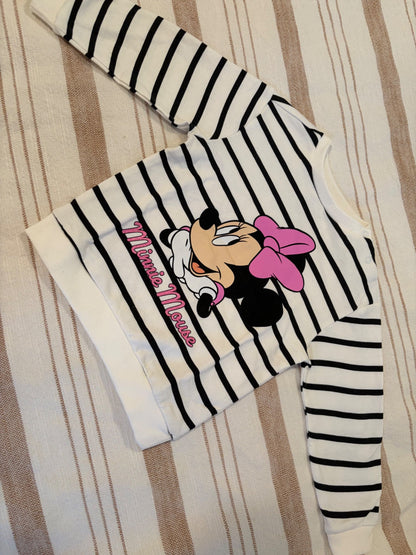 Brand new Minnie Mouse crewneck , Kids 3T
