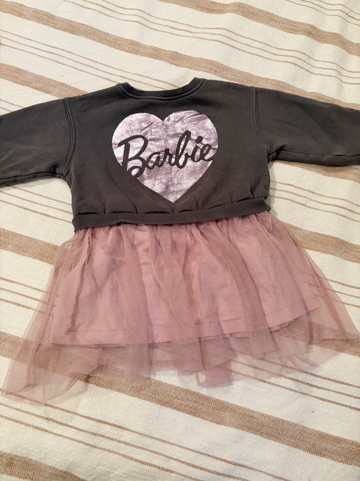 Zara Barbie sweater dress , Kids 3T
