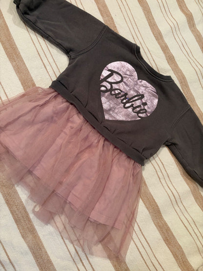 Zara Barbie sweater dress , Kids 3T