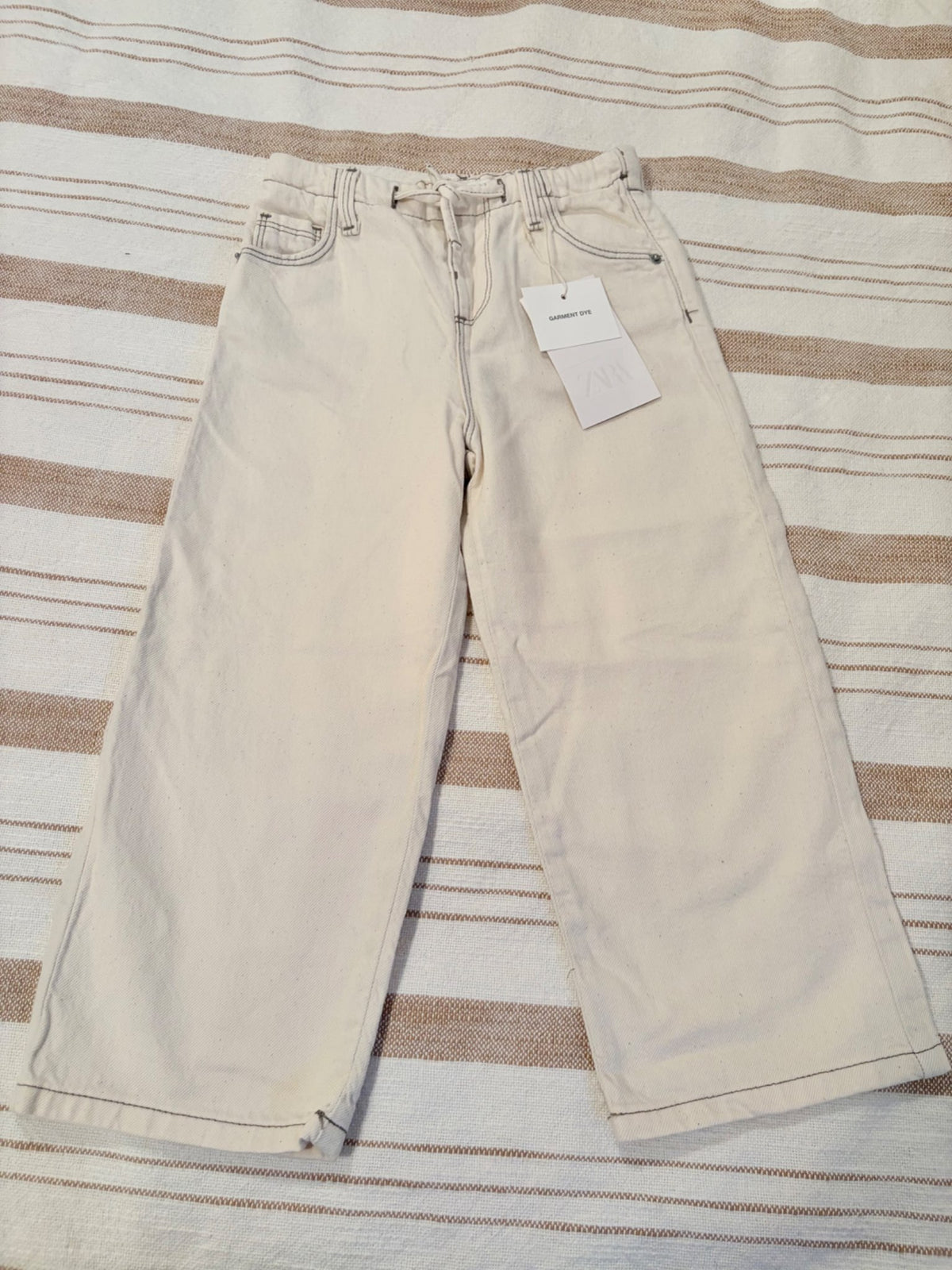 Brand New Zara wide leg jeans, Kids 4/4T
