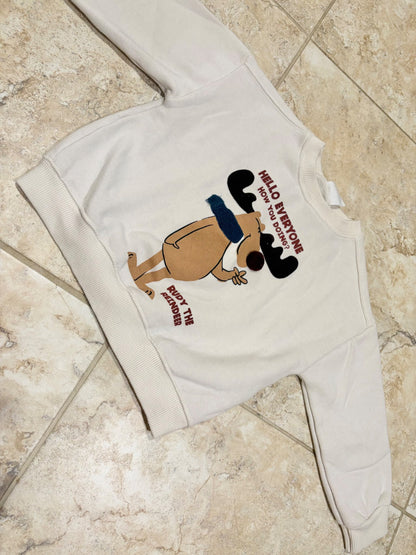 Zara Christmas moose sweater , Kids 3T