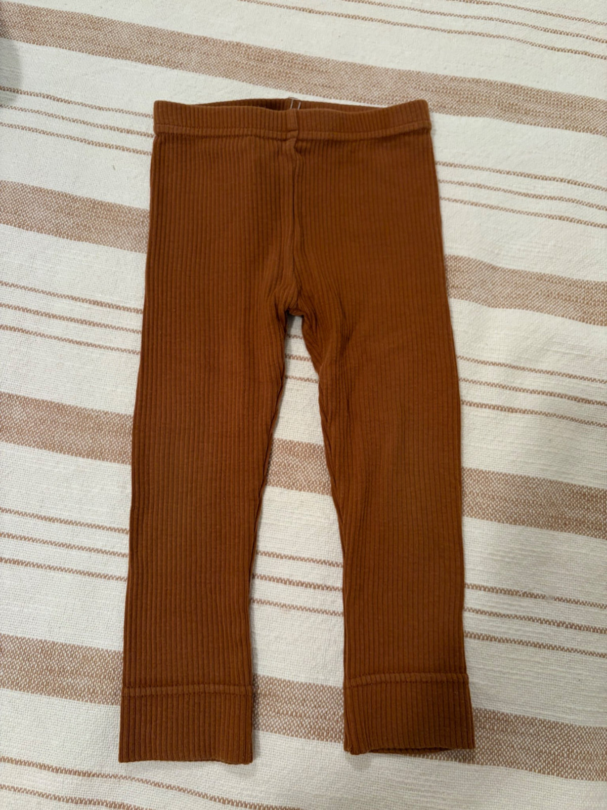 Jamie Kay brown ribbed leggings , Kids 18 Month (12-18M)