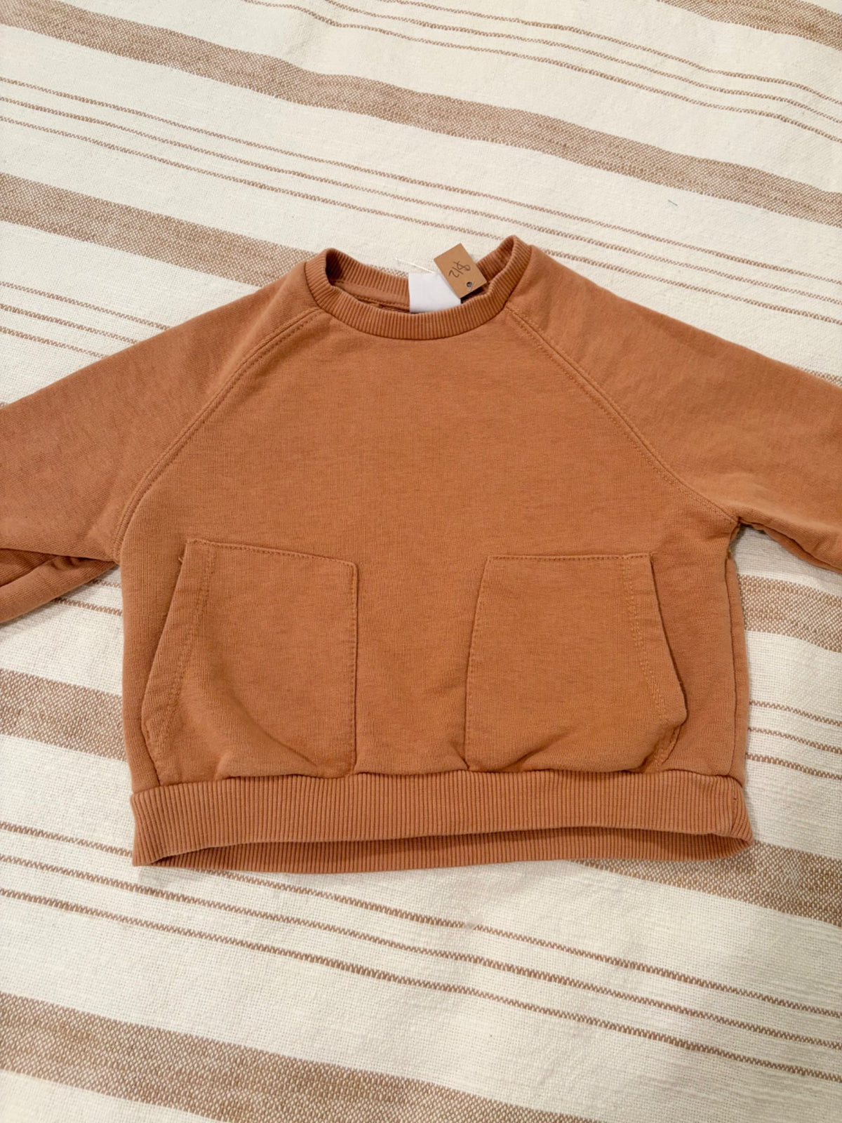Zara pocket crewneck , Kids 18 Month (12-18M)