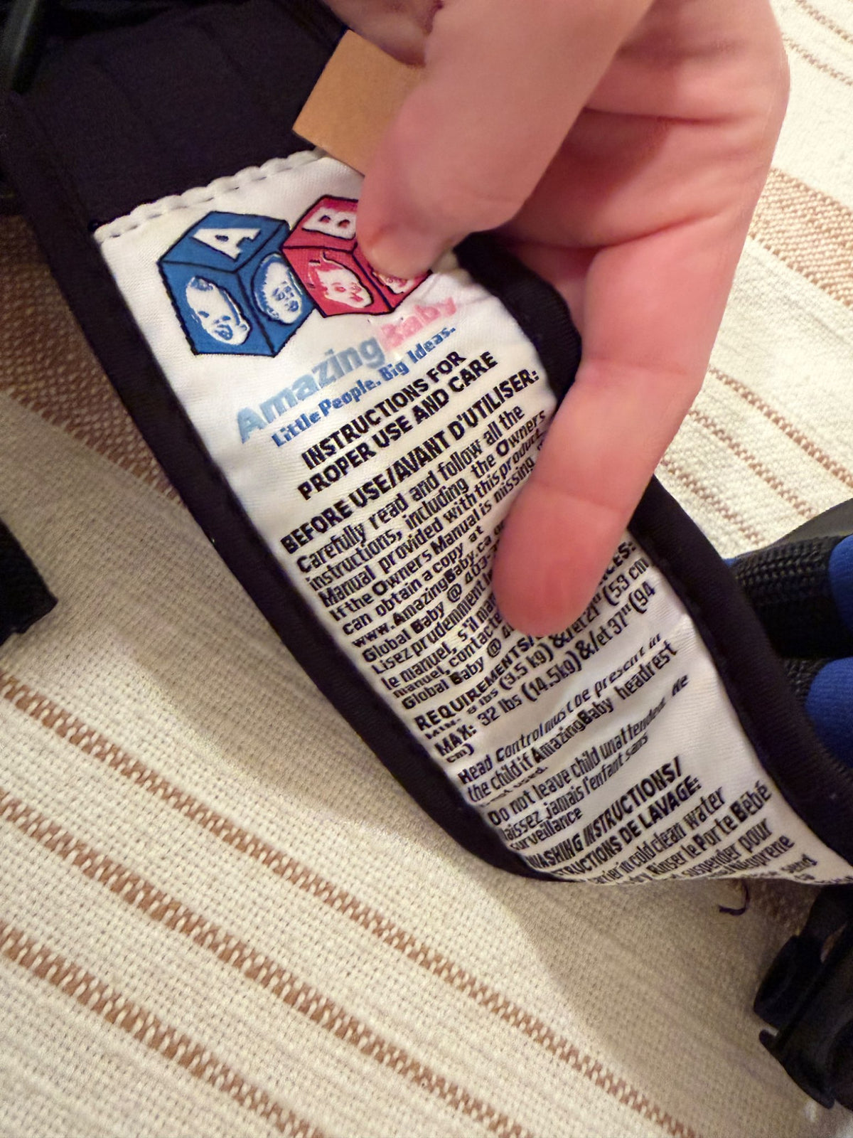 Waterproof baby carrier