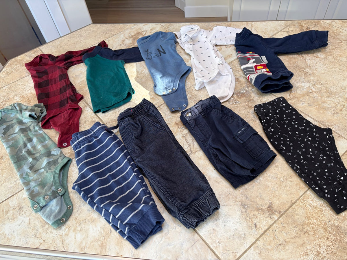 6-12 mixed brand clothing bundle , Kids 12 Month (9-12M)