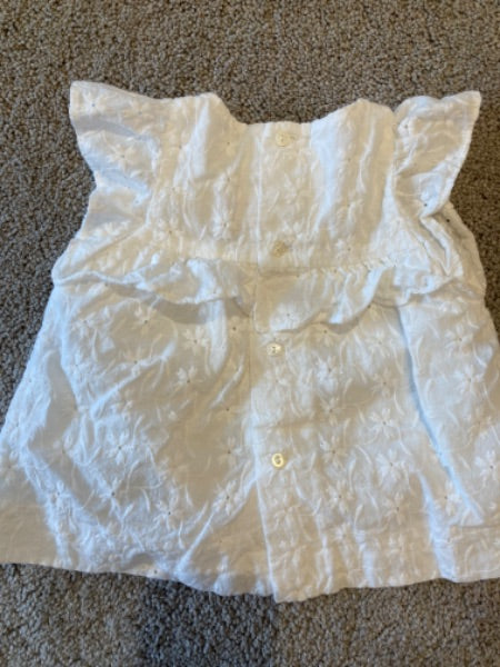 White Baby Dress - 3-6 months, Kids 6 Month (3-6M)