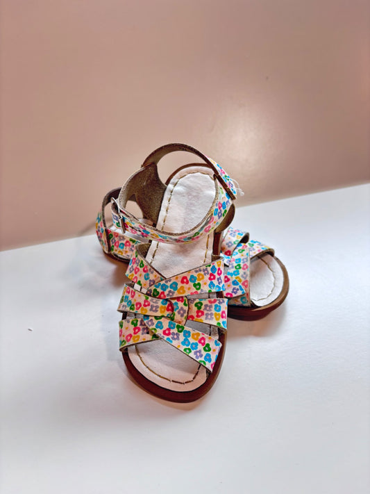size 10 saltwater floral sandals, Shoes 10 (Toddler:2-4yr)