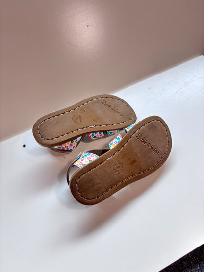 size 10 saltwater floral sandals, Shoes 10 (Toddler:2-4yr)