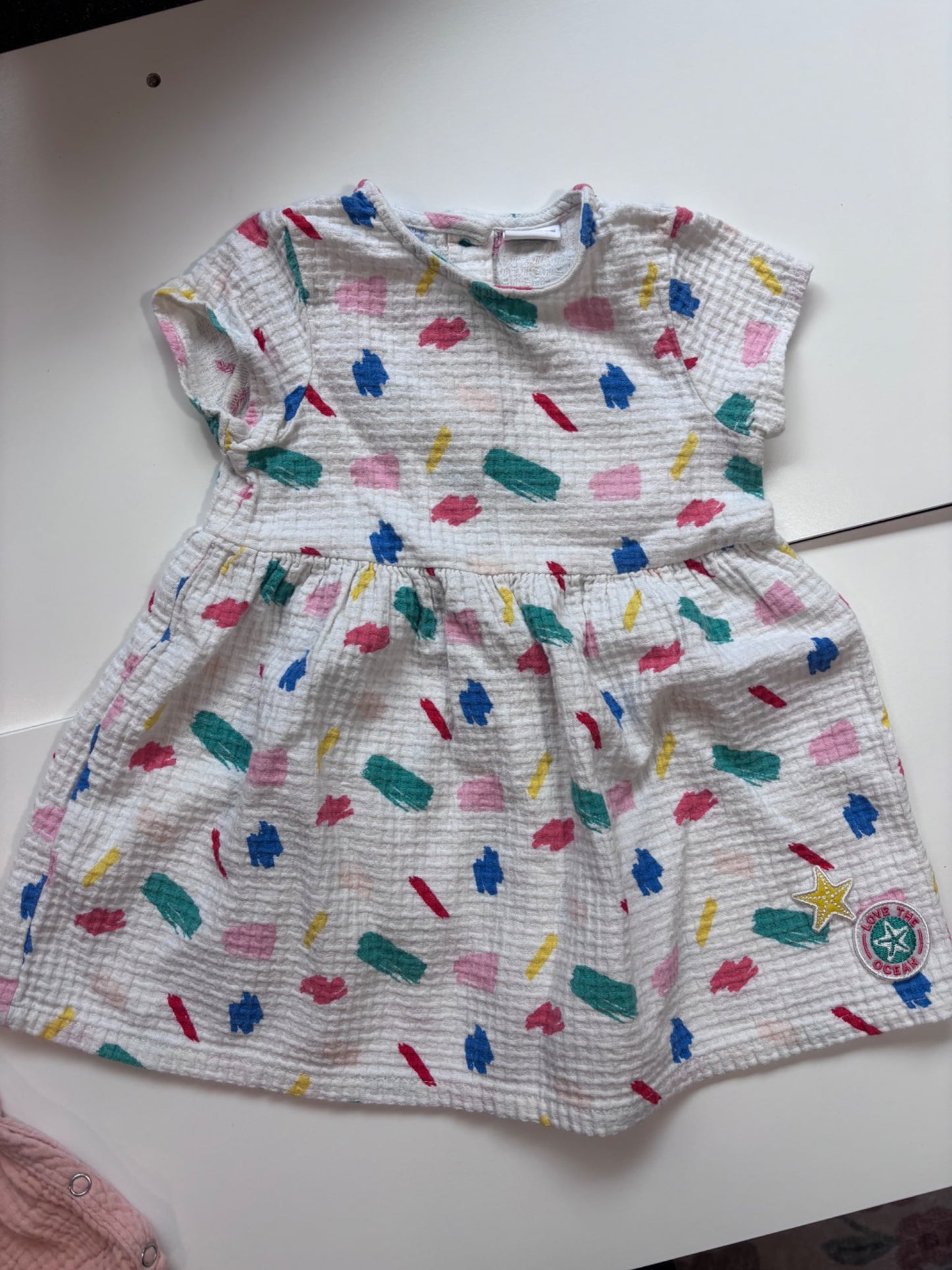 6-9m dress  and romper, Kids 12 Month (9-12M)