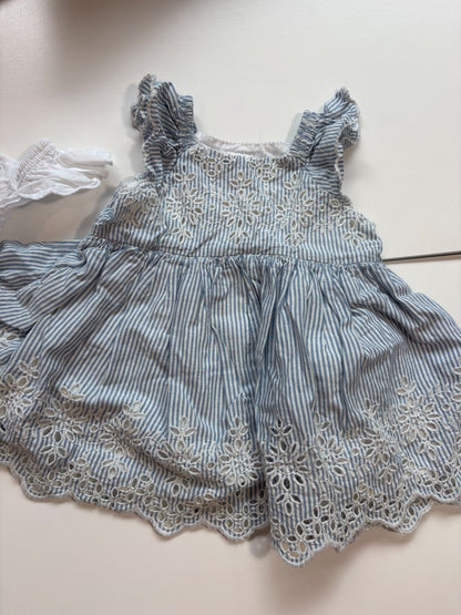 3-6m 2 Gap cutout dresses, Kids 6 Month (3-6M)