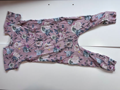 3t purple floral romper , Kids 3T