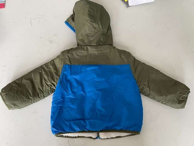 Gap Reversible Sherpa Lined Coat - 12-18 Months, Kids 18 Month (12-18M)
