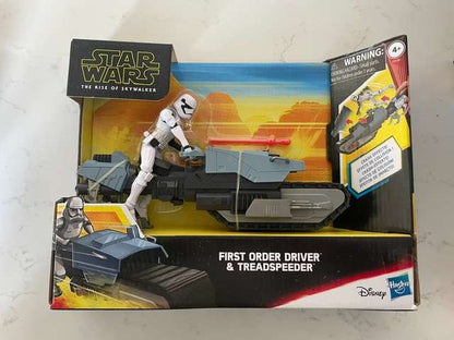 Star Wars  Gallaxy of Adventures First Order Driver & Treadspeeder